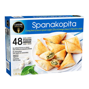 Image of Cuisine Adventures Spanakopita 1.36kg - 1 x 1.36 Kilos